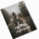 A mockup of the wedding guide is lying on a white background. On the cover is a photo of a couple after their wedding ceremony, and the caption reads "the wedding experience."