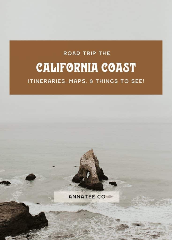 california coast trip