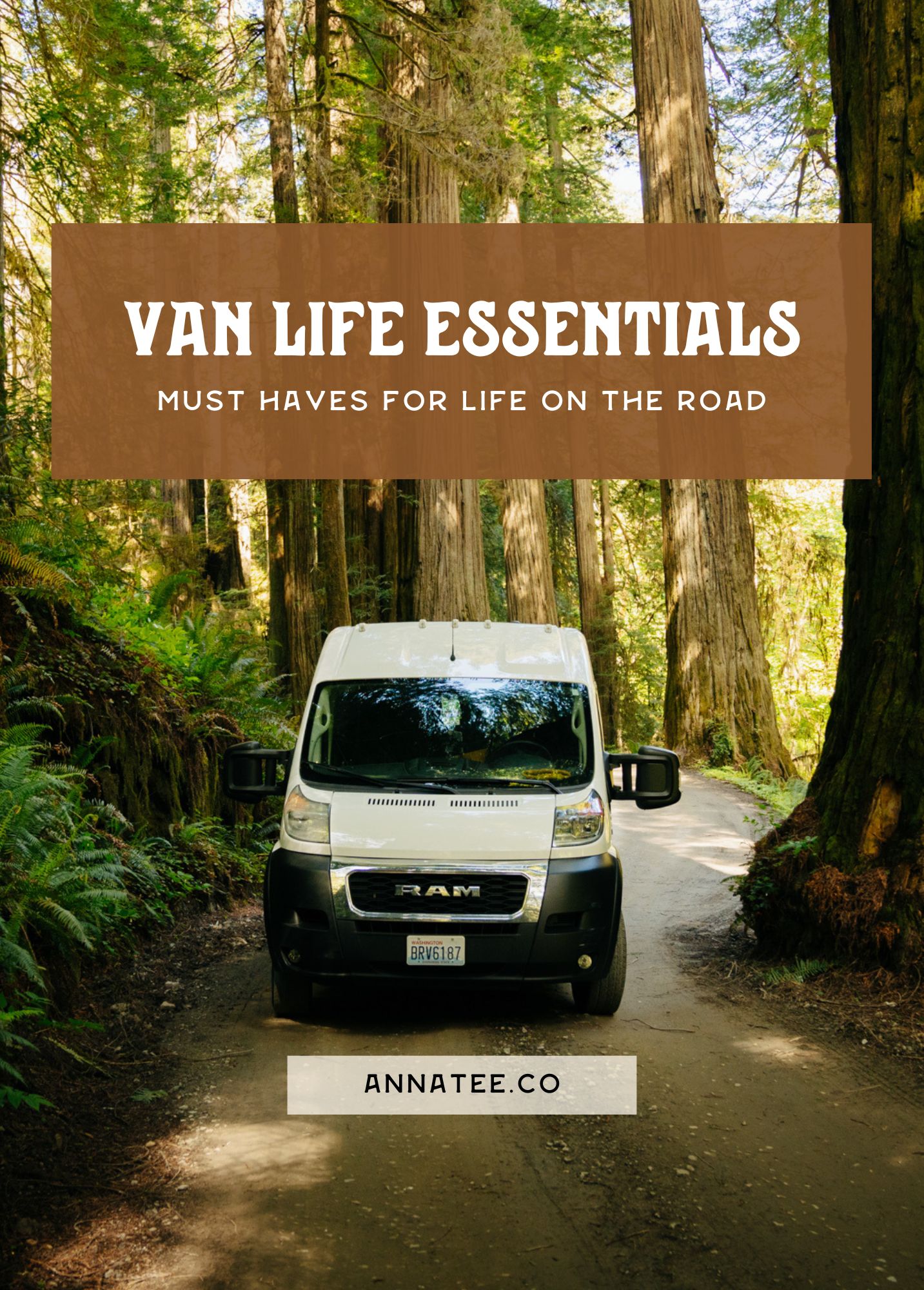 Van Life Essentials Must Have Items for Living a Van · Anna Tee